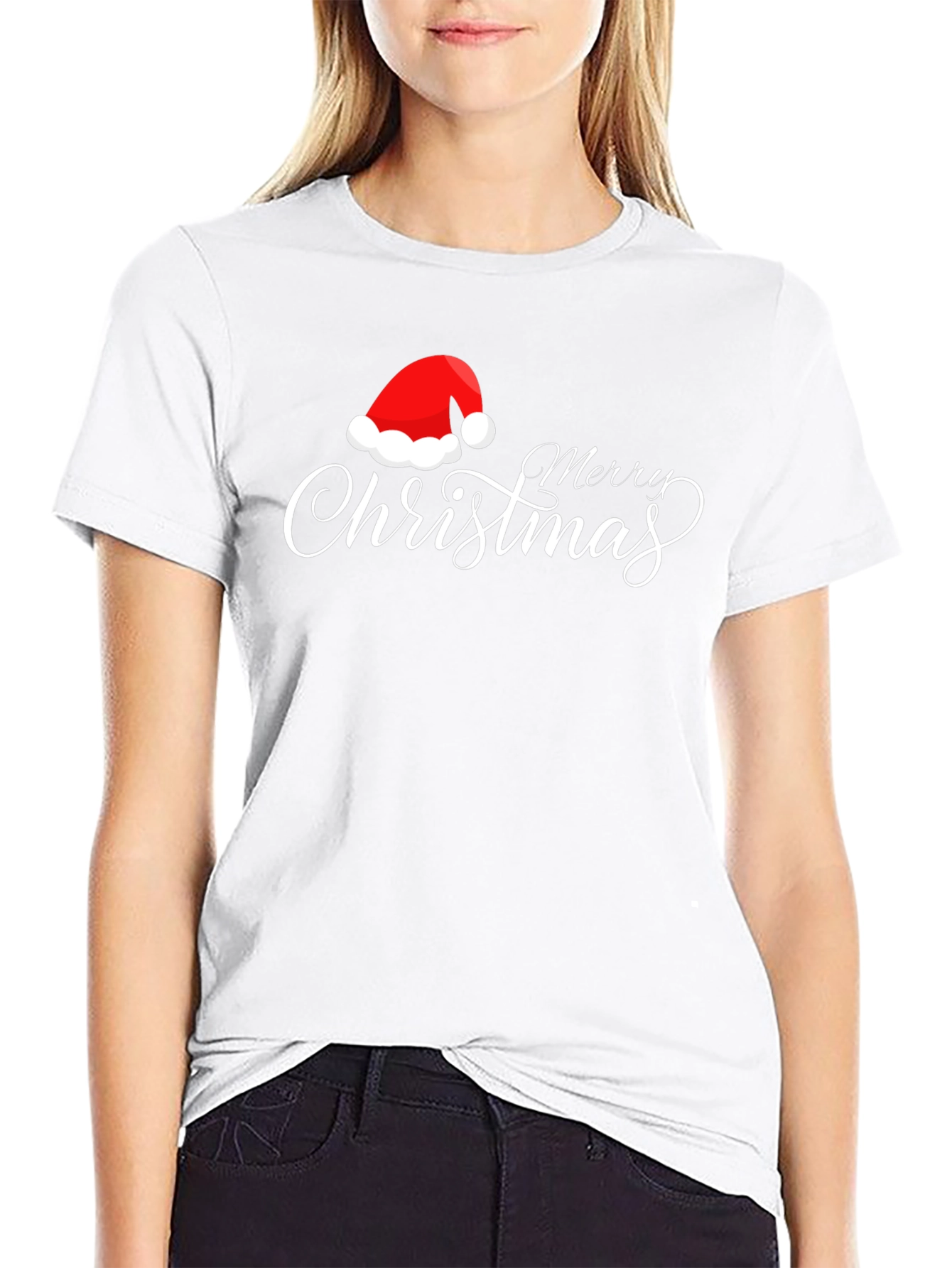 Festive Merry Christmas Graphic Tee