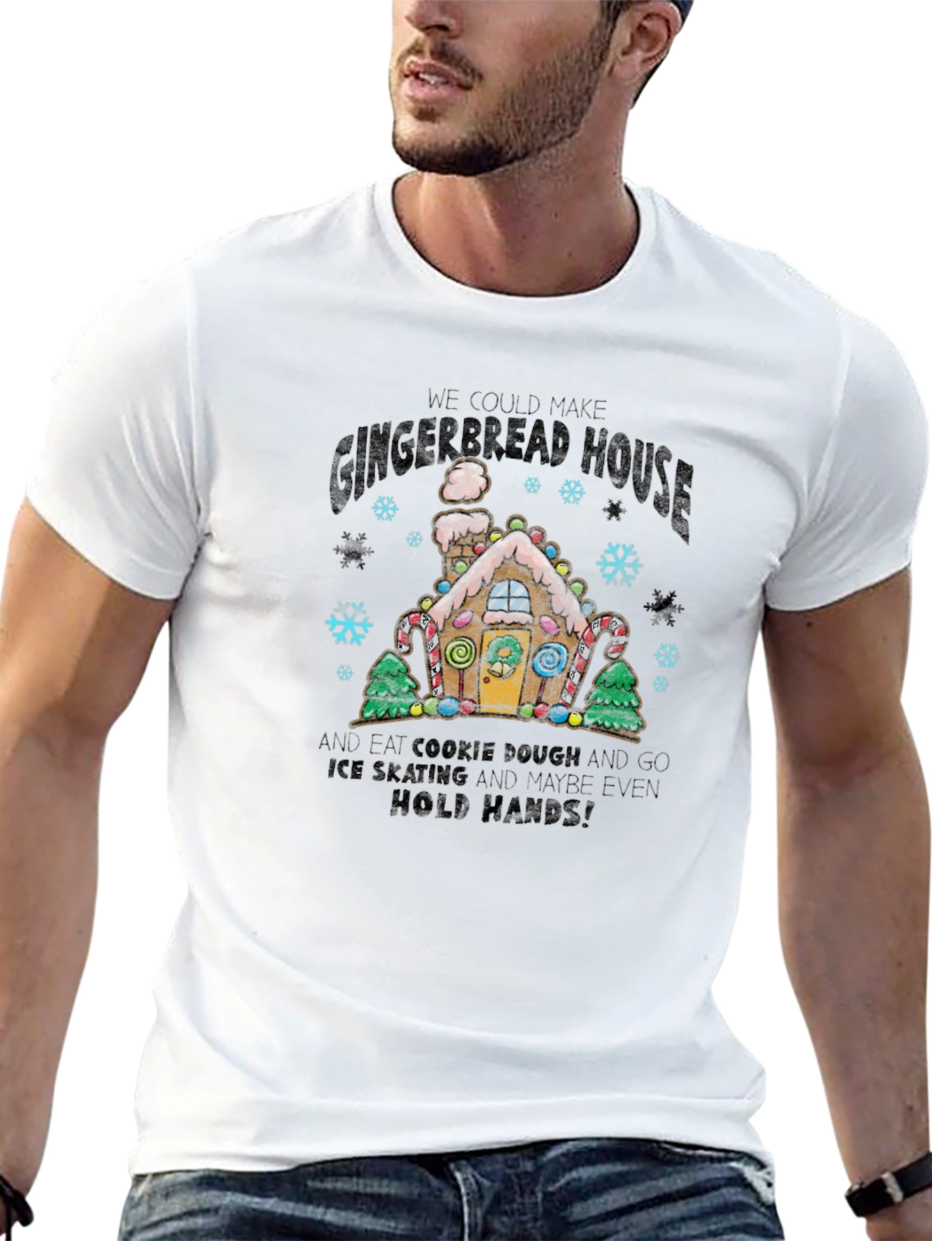 Gingerbread House Holiday T-Shirt