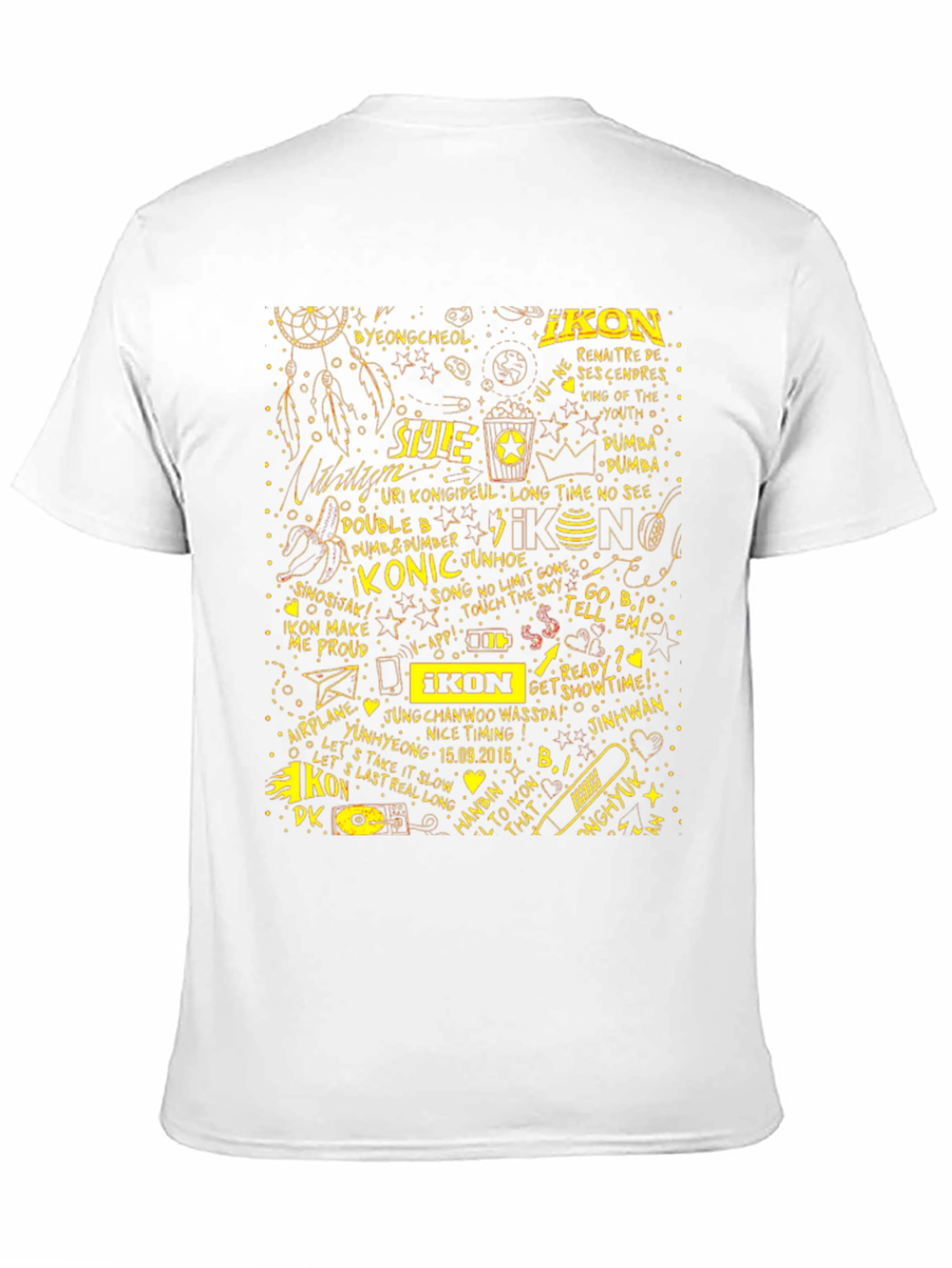 iKON Music Group Graphic Print Black T-Shirt