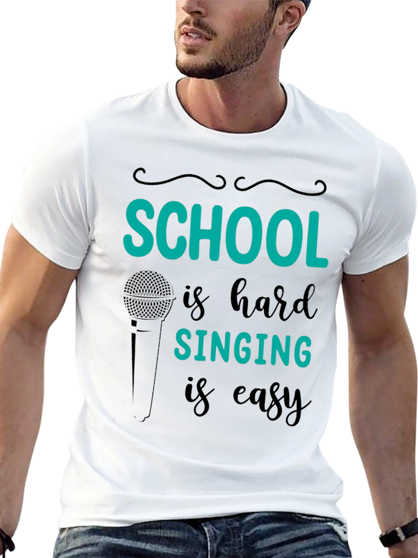 School is Hard Singing is Easy T-Shirt