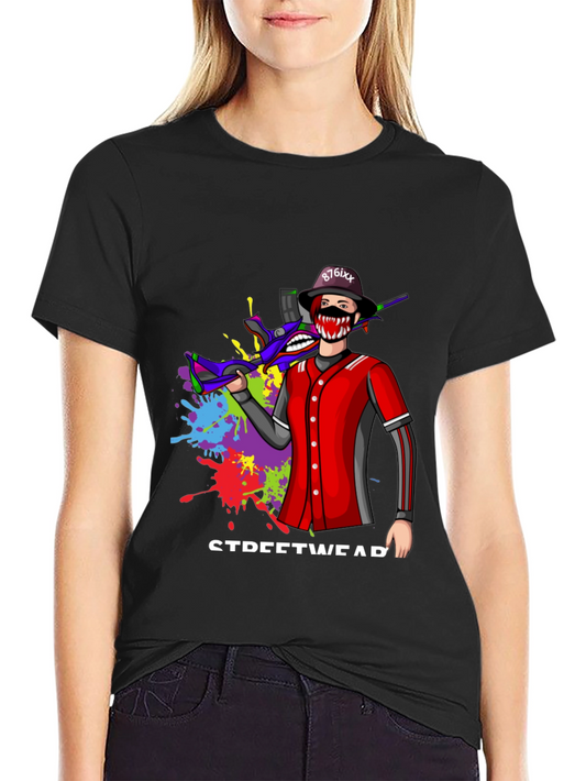 Edgy Streetwear Graphic Tee