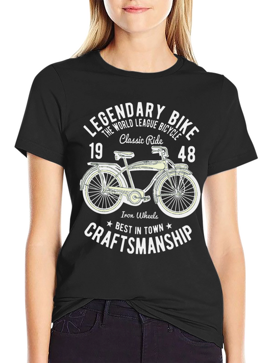 Legendary Bike T-Shirt - Classic Ride Vintage Style
