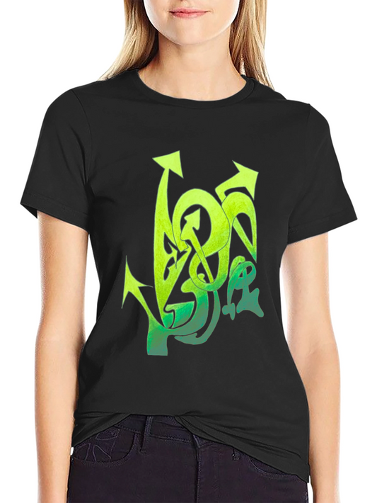 Graffiti Arrow Black T-Shirt
