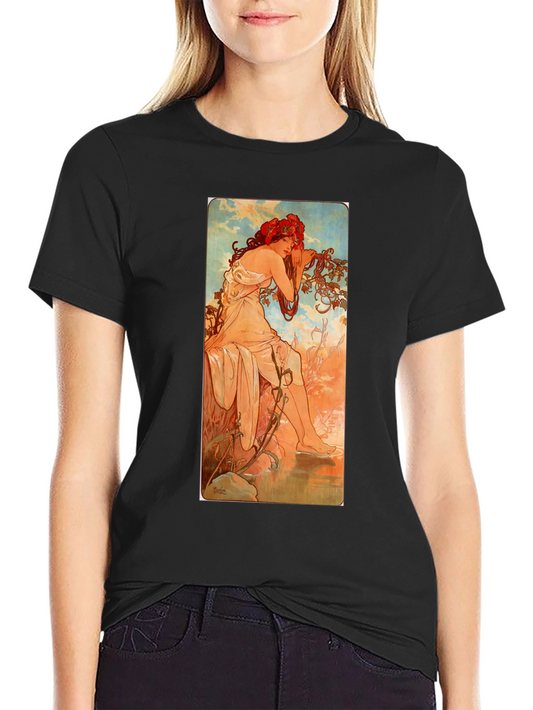 Art Nouveau Woman Graphic Tee