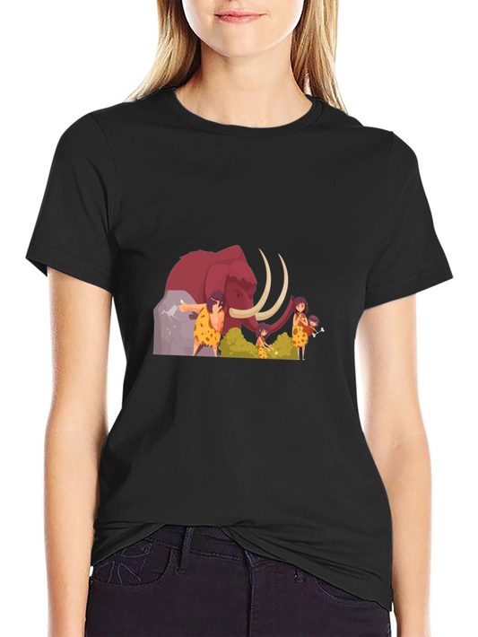 Caveman Family T-Shirt