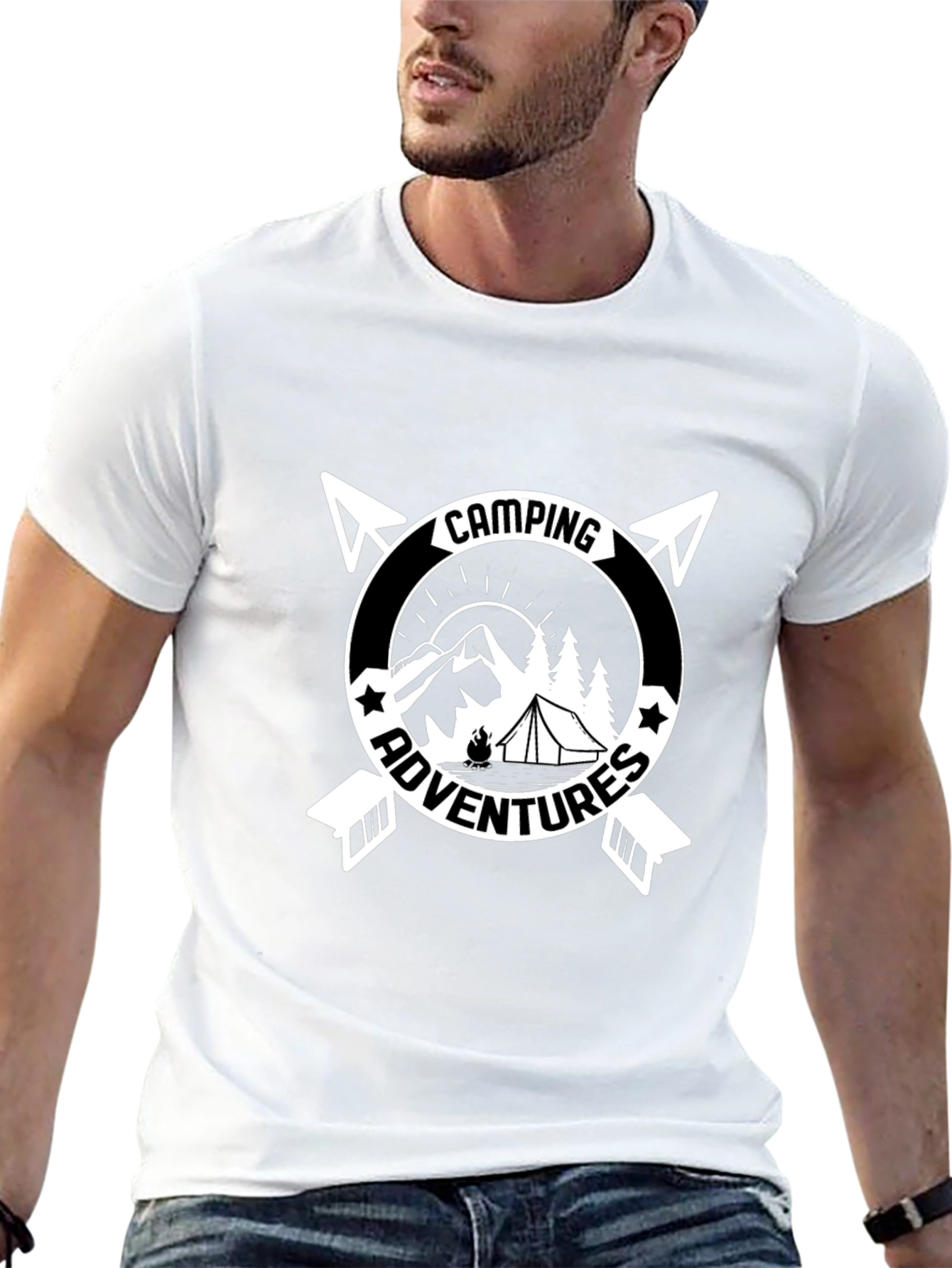 Camping Adventures Graphic Tee