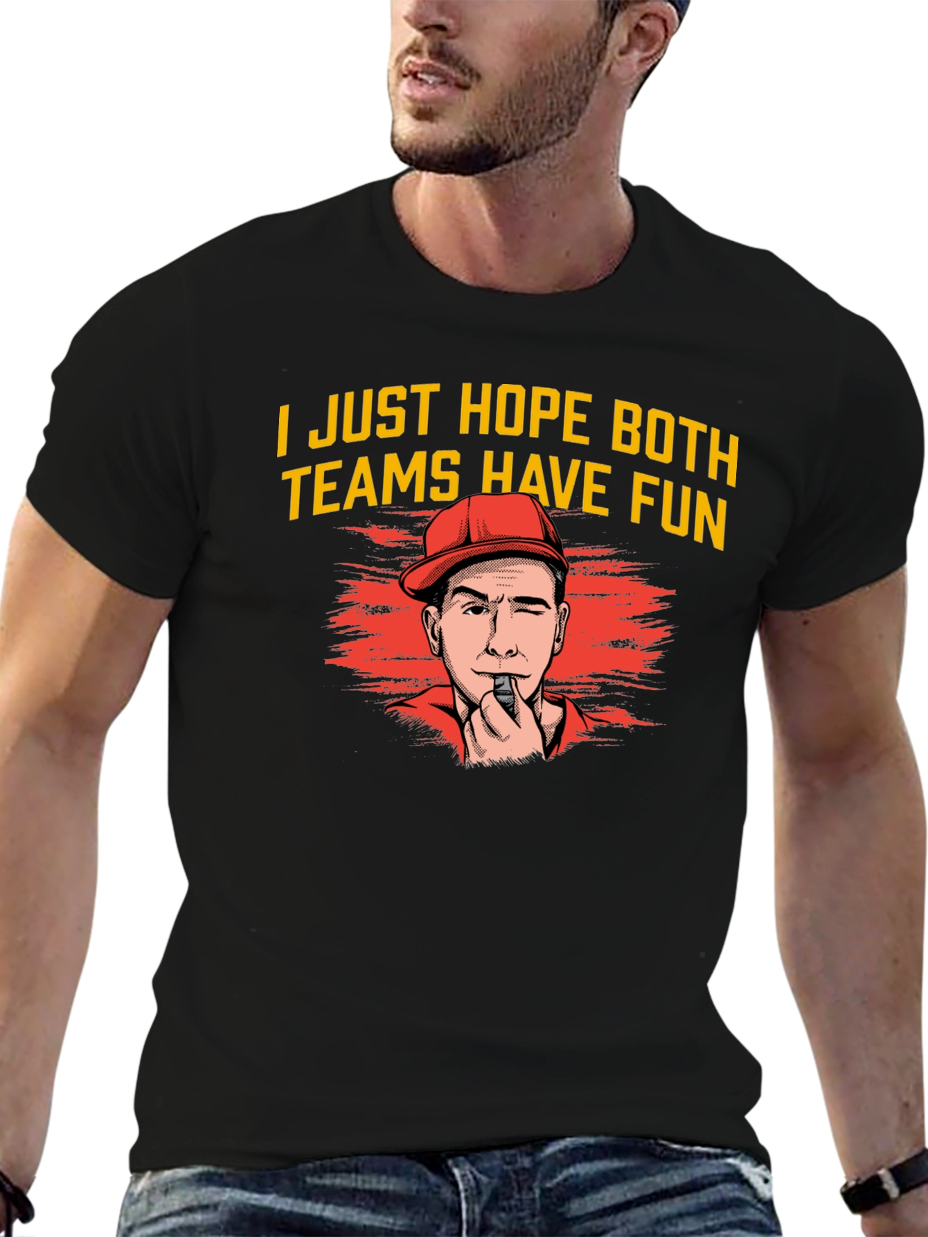 I Just Hope Both Teams Have Fun Graphic T-Shirt