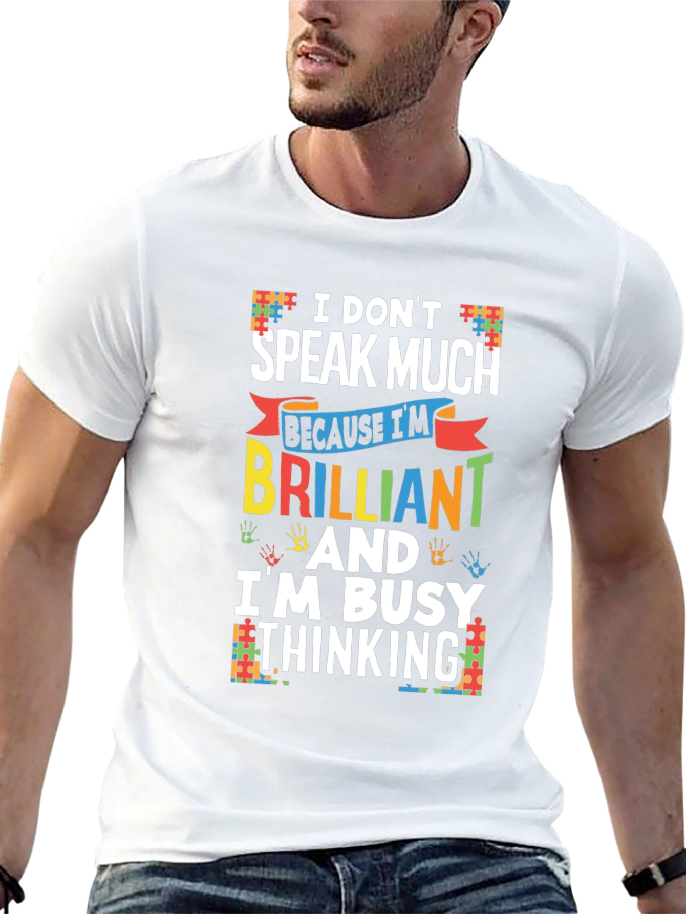 Brilliant Autism Awareness Graphic Tee