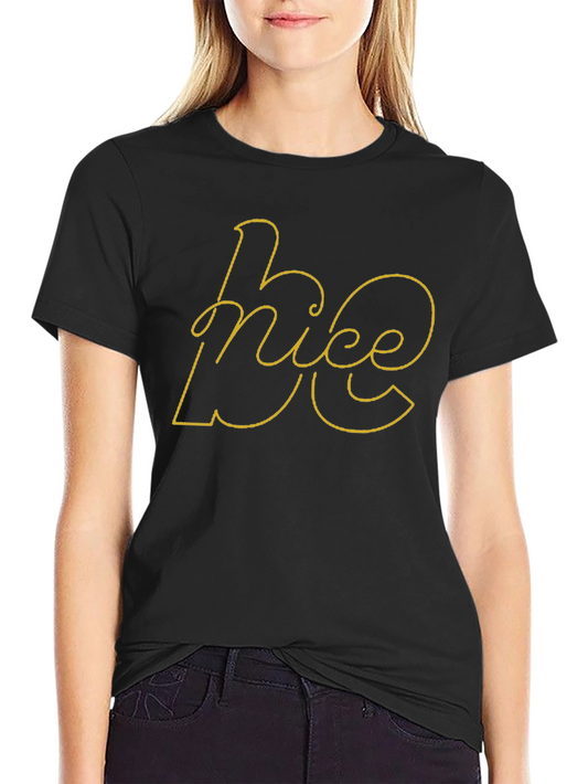 KC Nice Graphic Black Tee