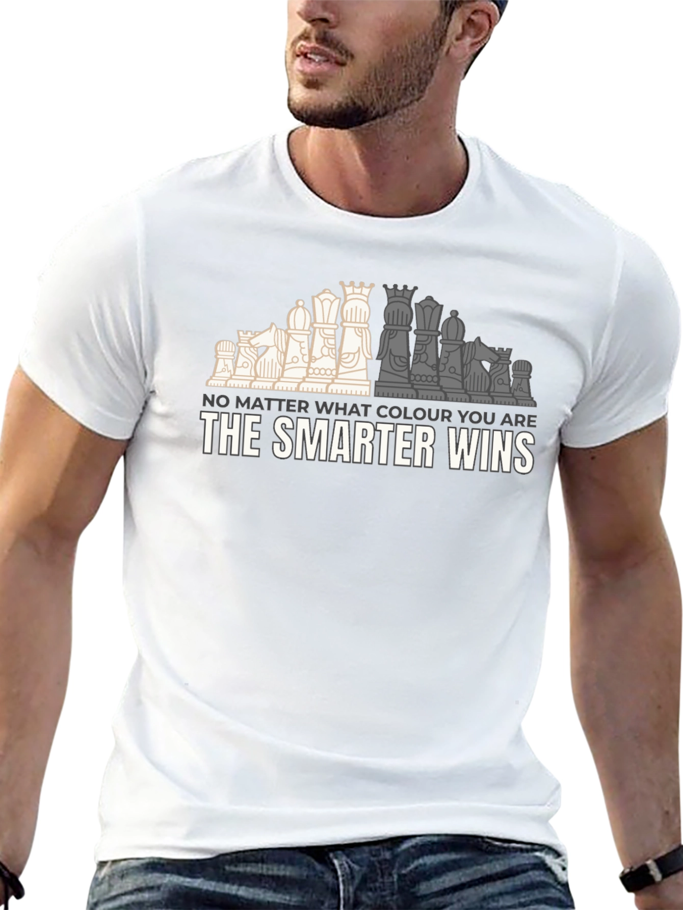 Chess Smarter Wins Graphic T-Shirt