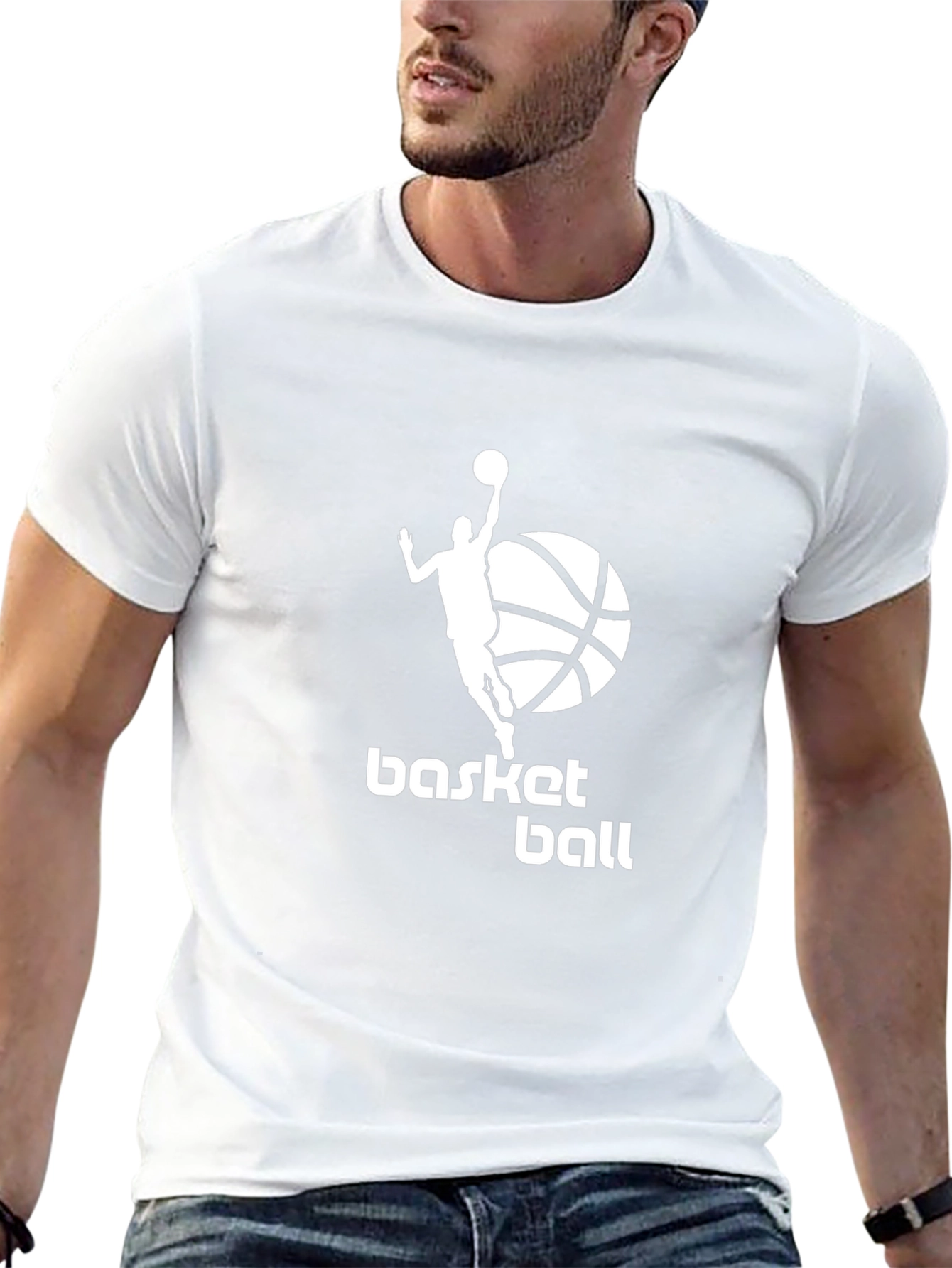 Basketball Graphic T-Shirt - Stylish and Comfortable