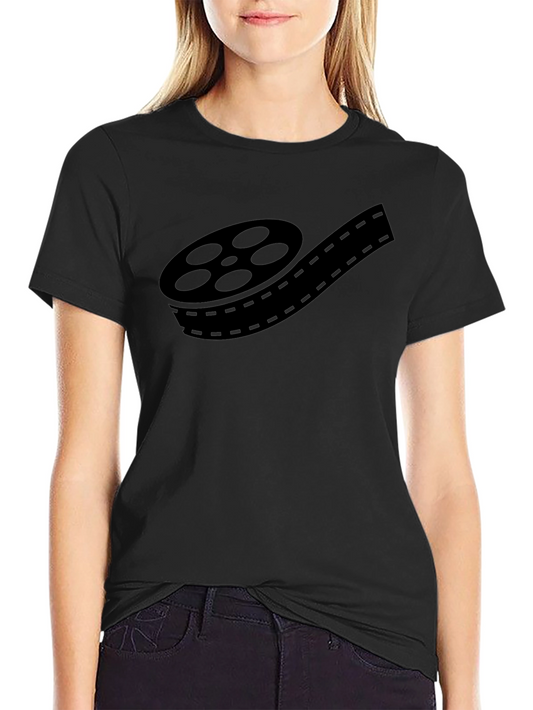 Film Reel Graphic T-Shirt - Movie Lover Tee