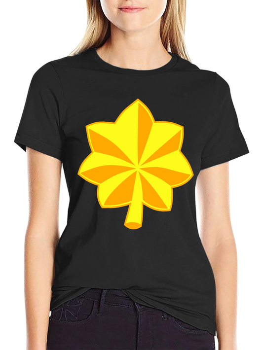 Gold Leaf Graphic Tee - Stylish & Unique