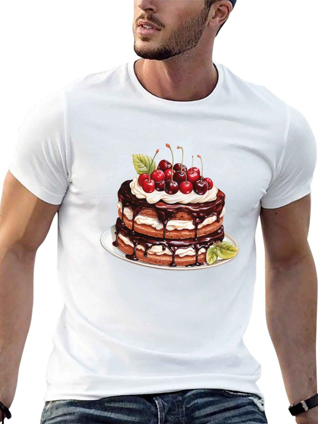 Cake Graphic T-Shirt - Sweet Treat Tee