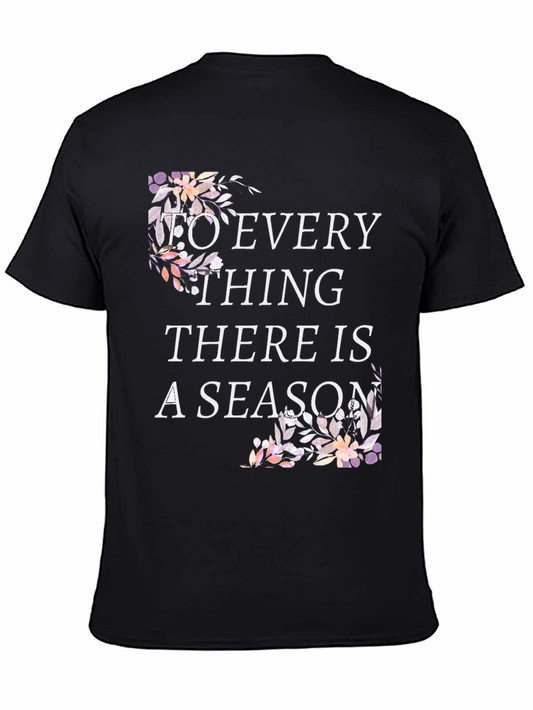 Floral Season Graphic Tee - Comfort Fit