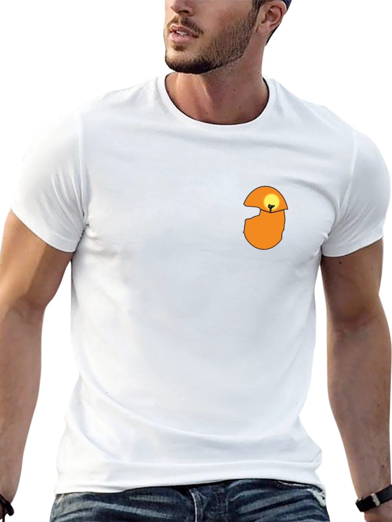 Sunset Silhouette Graphic Tee