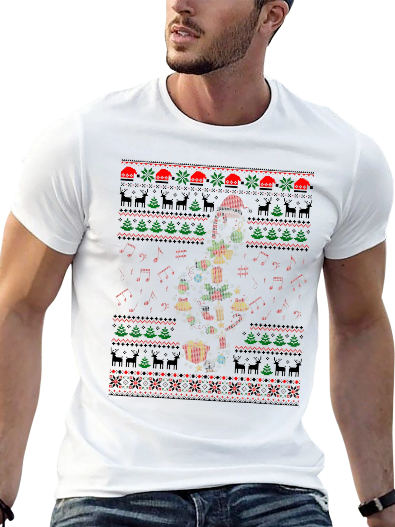 Christmas Ugly Sweater T-Shirt Holiday Party