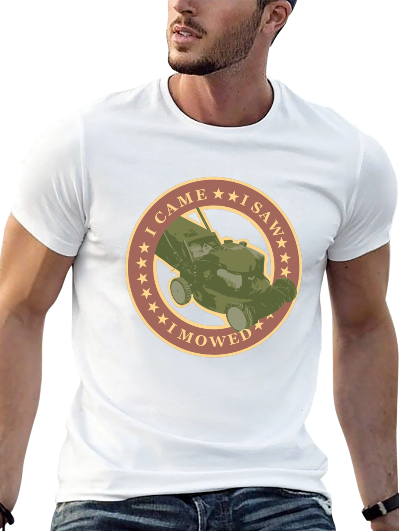 I Came I Saw I Mowed T-Shirt