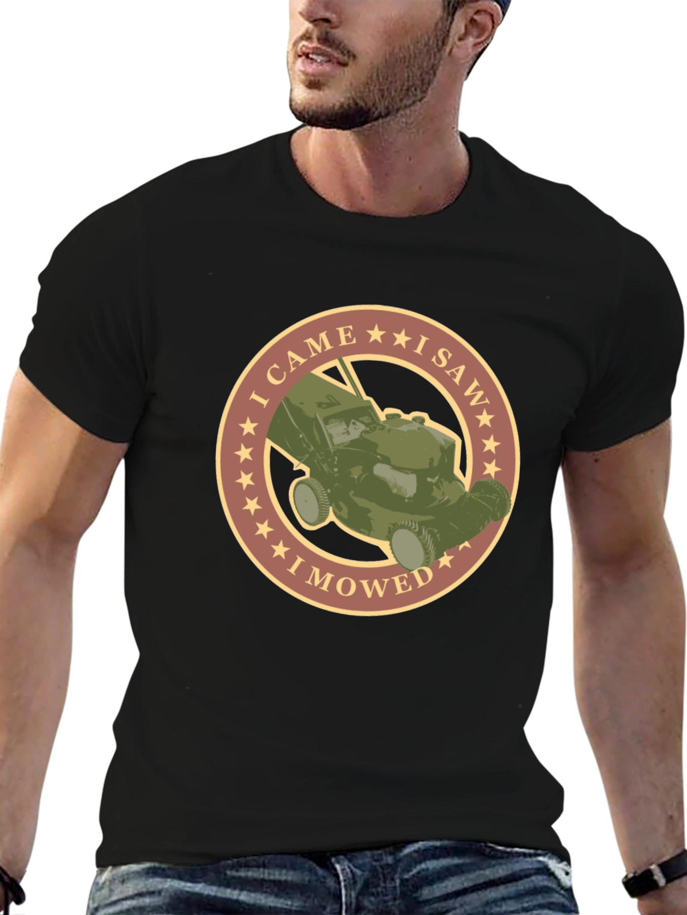 I Came I Saw I Mowed T-Shirt