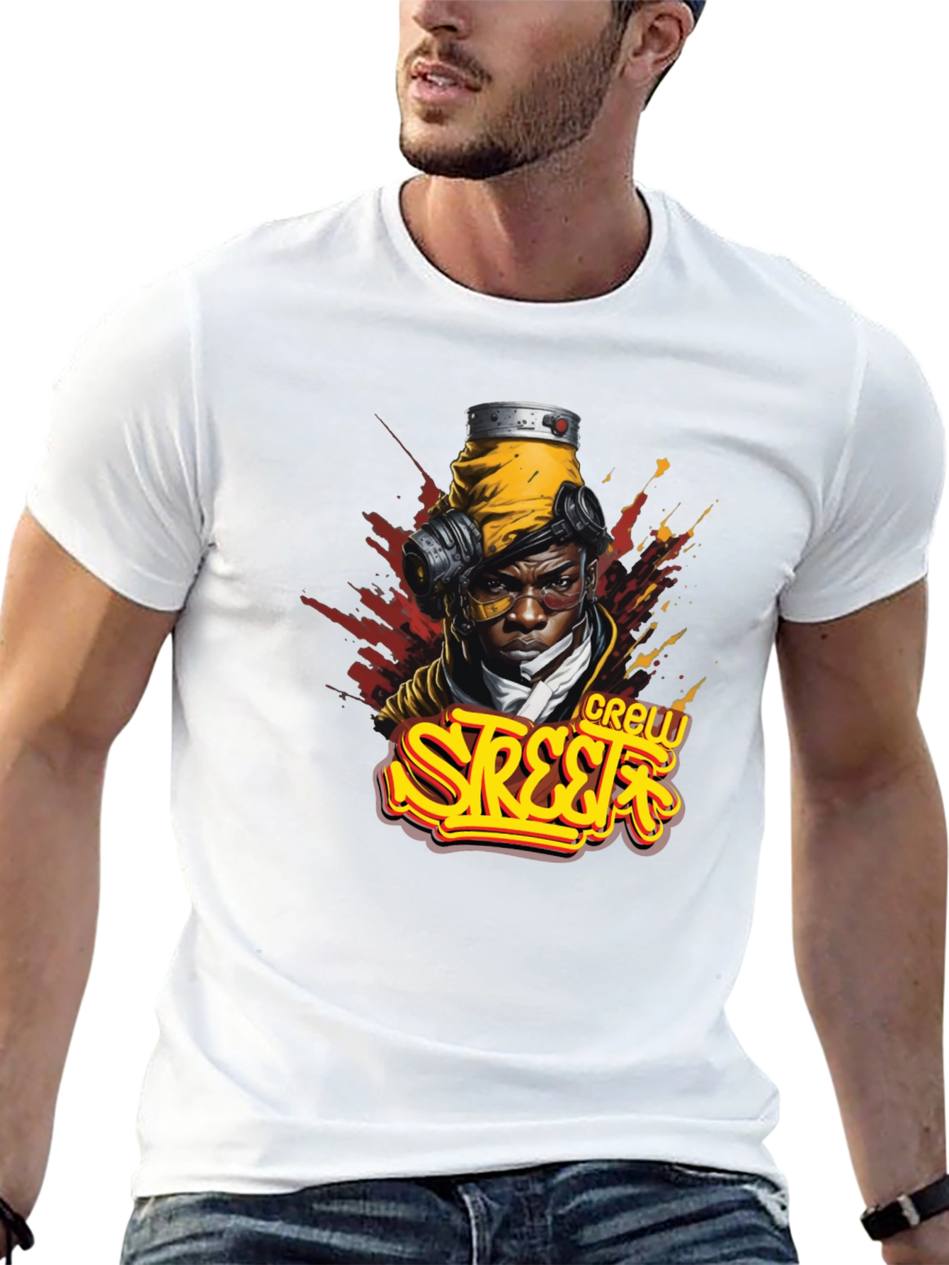 Street Crew Graphic T-Shirt - Urban Style