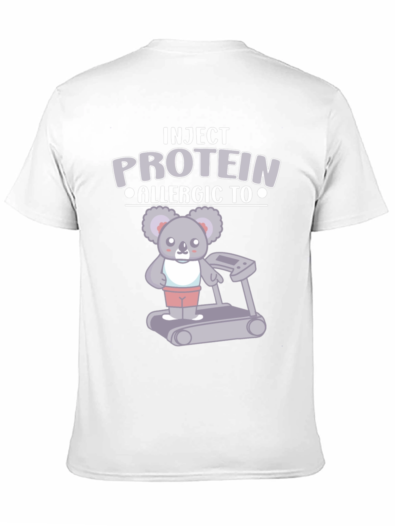 Inject Protein Allergic To Koala Treadmill T-Shirt