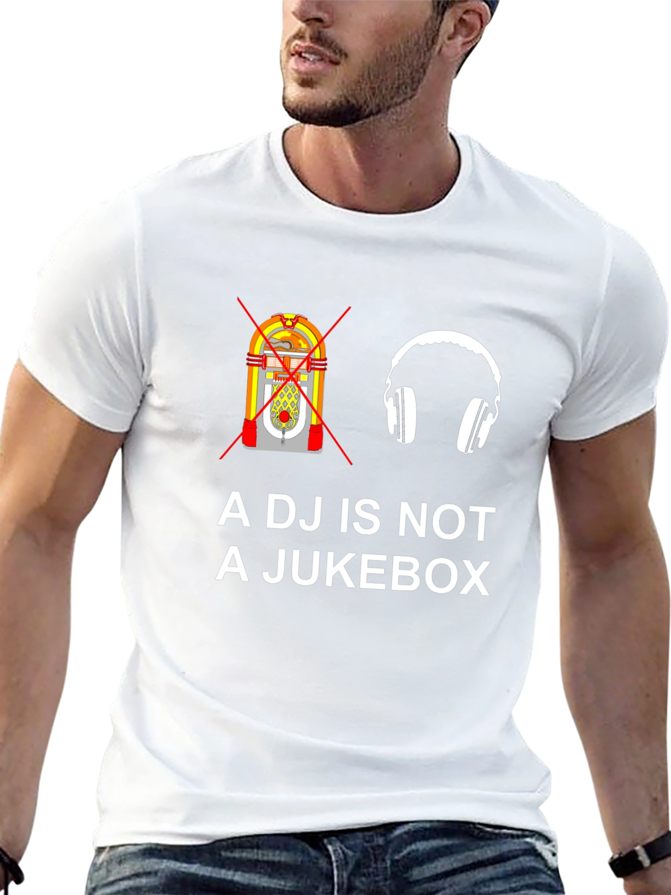 DJ Not a Jukebox Graphic Tee
