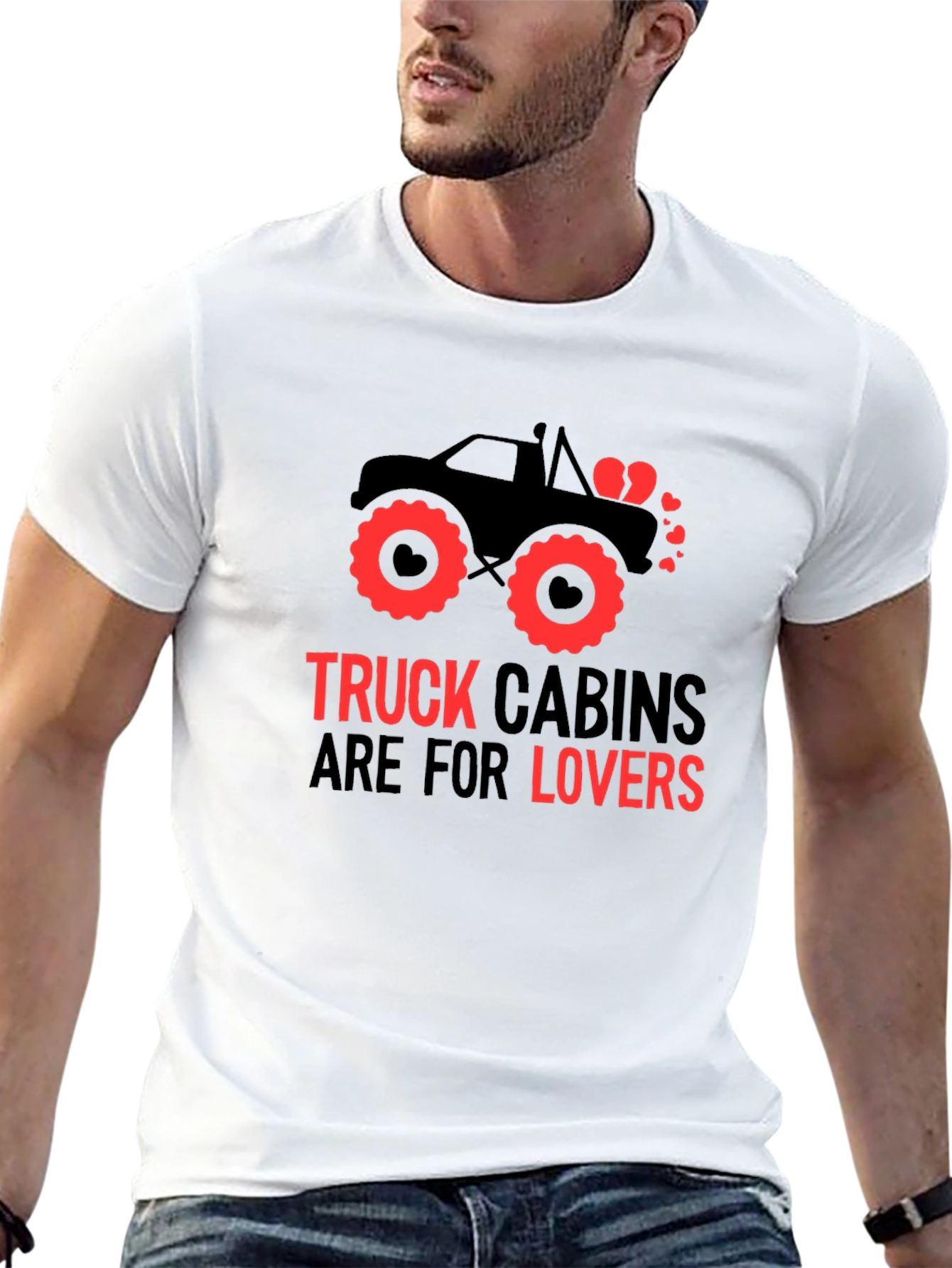 Truck Cabins Are For Lovers Graphic Tee