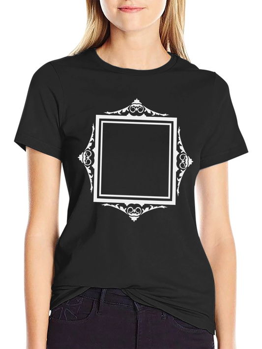 Framed Graphic Tee - Modern Style
