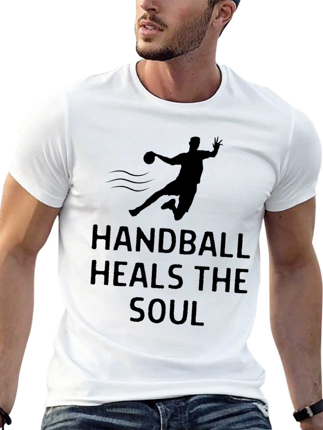 Handball Heals the Soul - Graphic T-Shirt