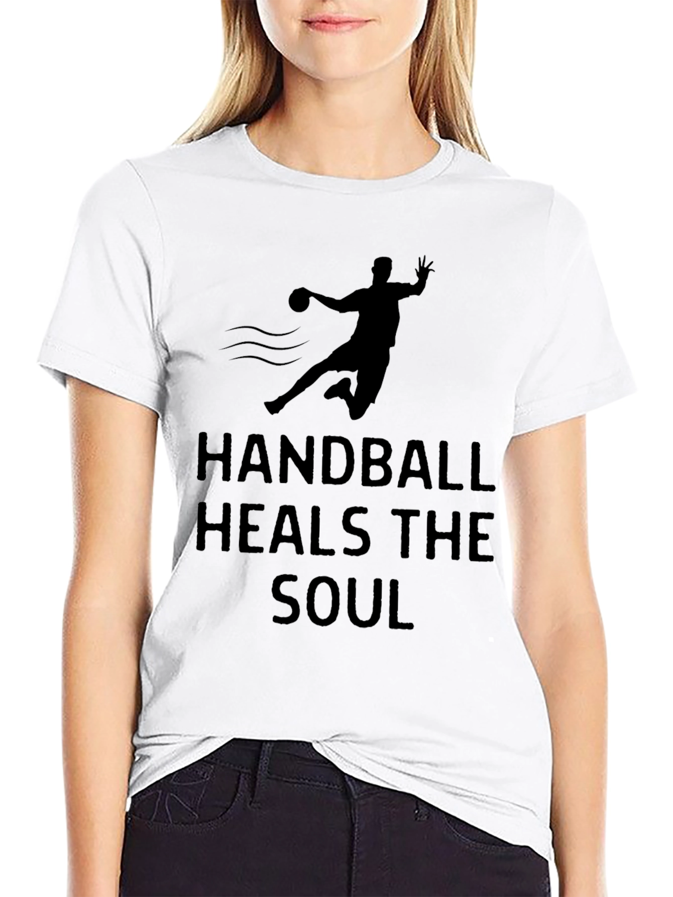Handball Heals the Soul - Graphic T-Shirt