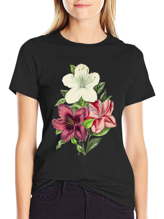 Floral T-Shirt: Vintage Flower Design
