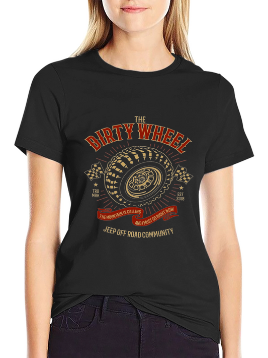 Dirty Wheel Jeep Off-Road Community T-Shirt
