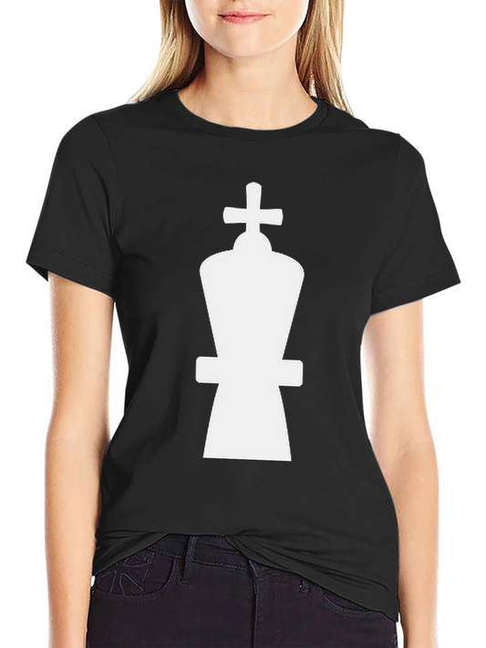 Chess King Graphic T-Shirt - Black
