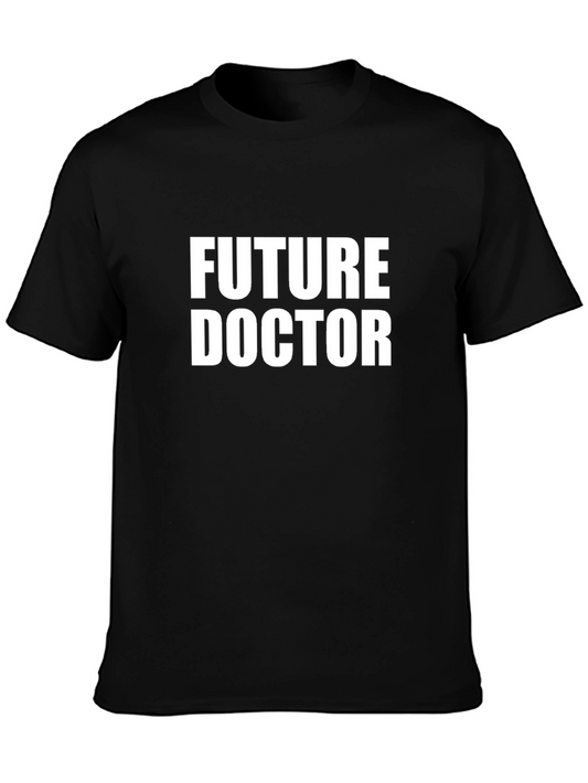 Future Doctor Black T-Shirt - Medical Student Gift