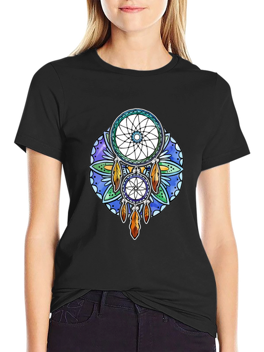 Dreamcatcher Graphic Tee - Stylish Printed T-Shirt