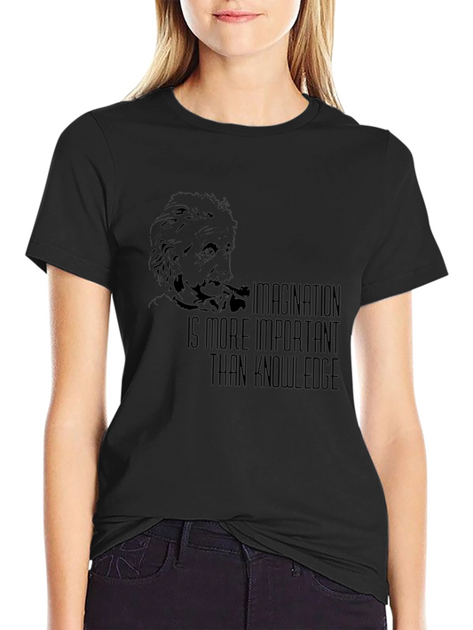 Einstein Imagination T-Shirt - Black