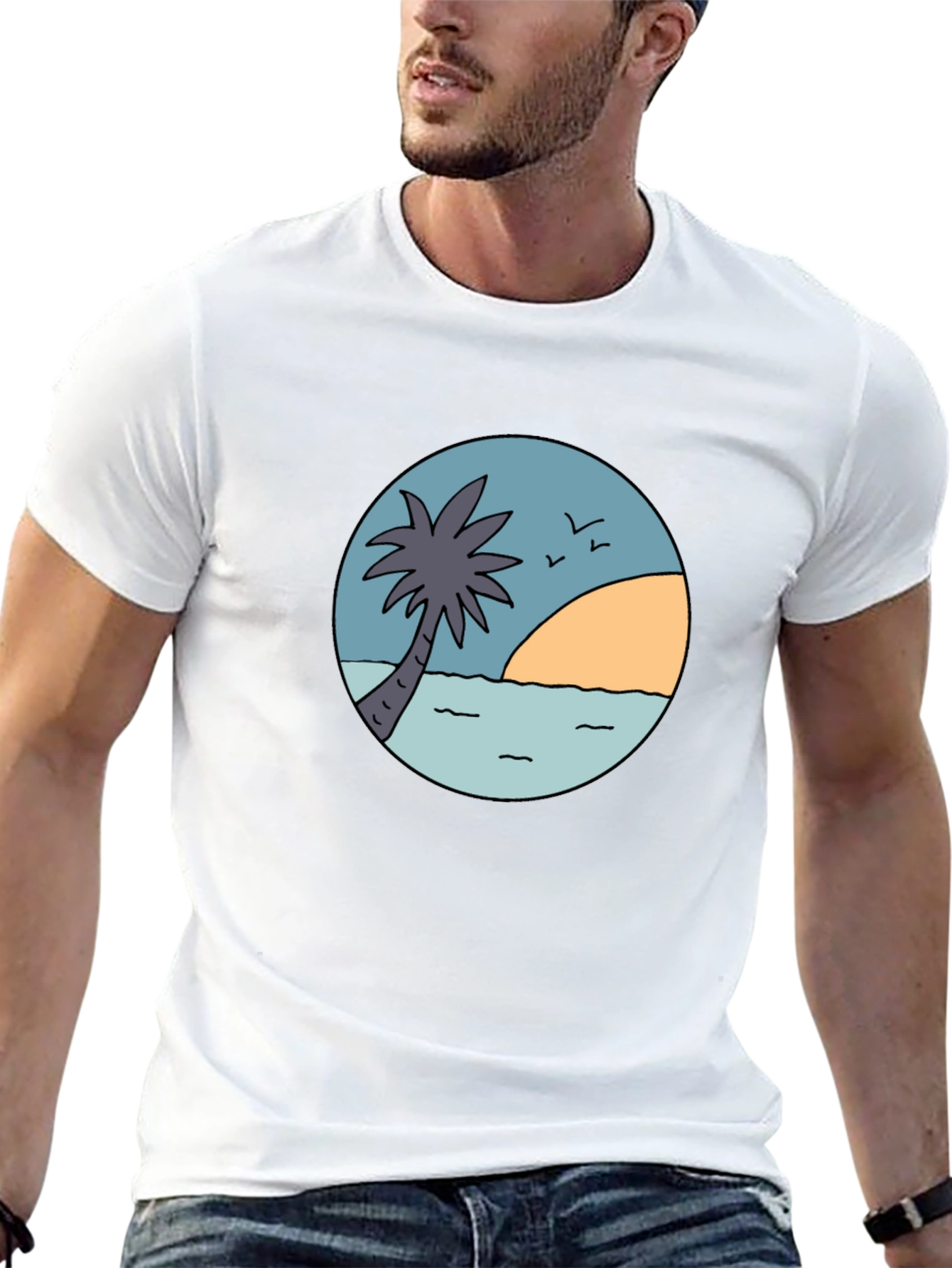 Tropical Beach T-Shirt