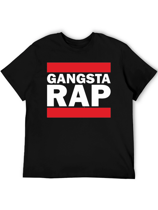 Gangsta Rap Graphic T-Shirt Hip Hop Tee