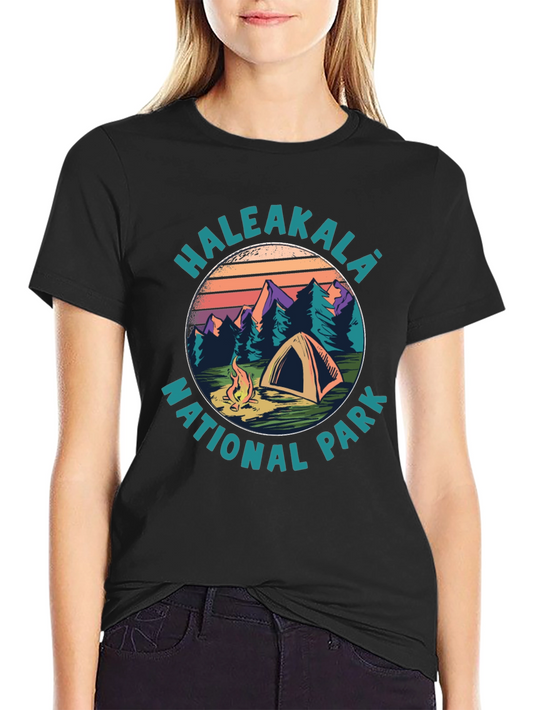 Haleakala National Park Camping T-Shirt
