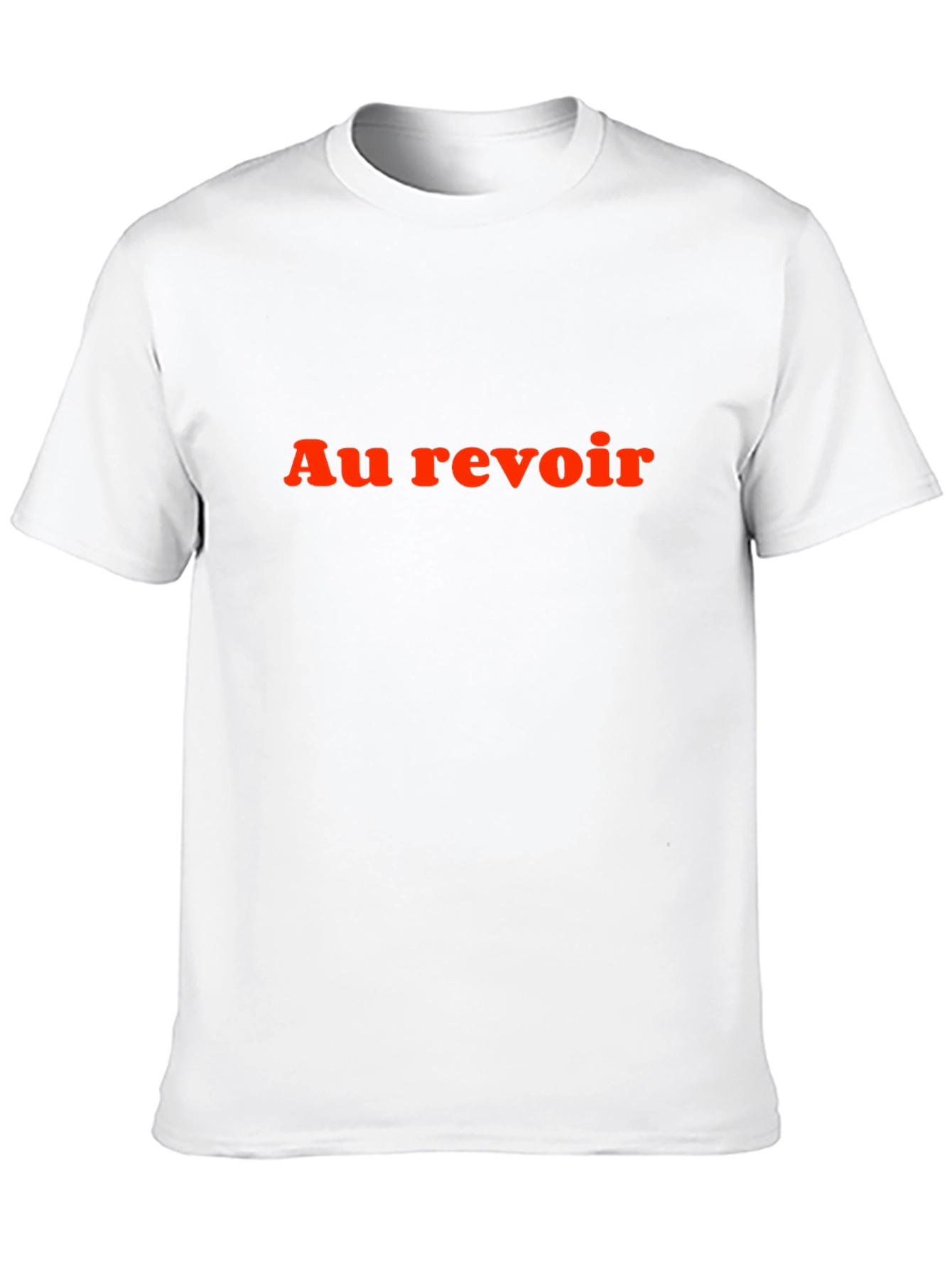 Au Revoir Graphic Tee - Classic Black T-Shirt