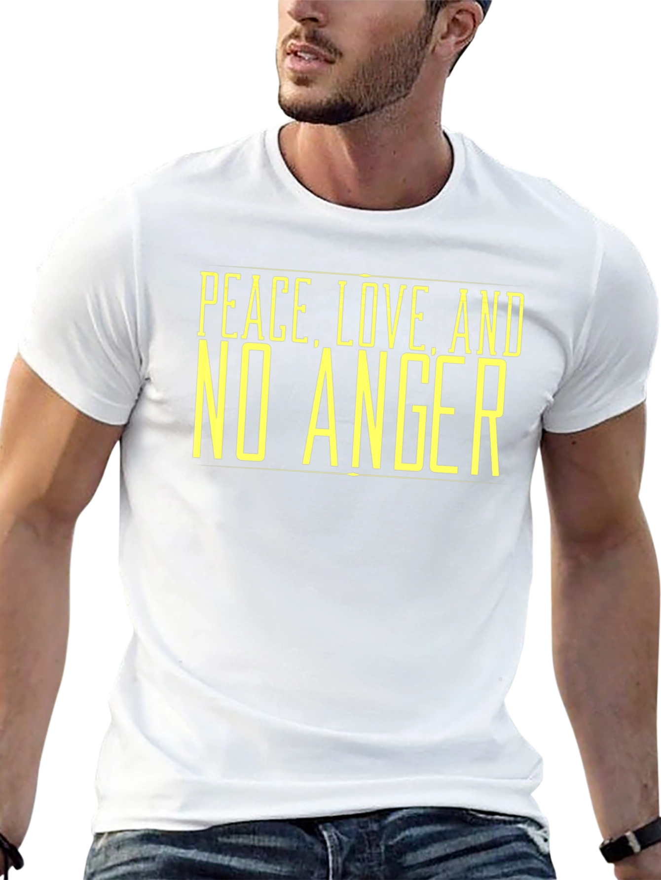 Peace Love and No Anger Graphic Tee