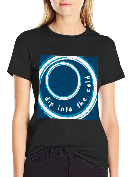 Dip Into The Cold Graphic T-Shirt - Black