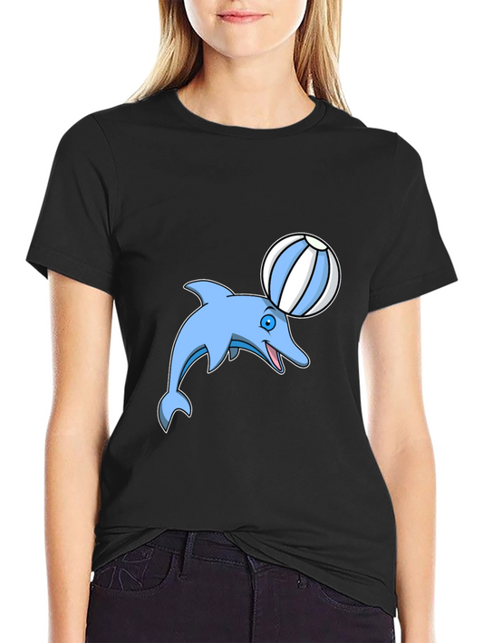 Dolphin Ball T-Shirt - Fun Design