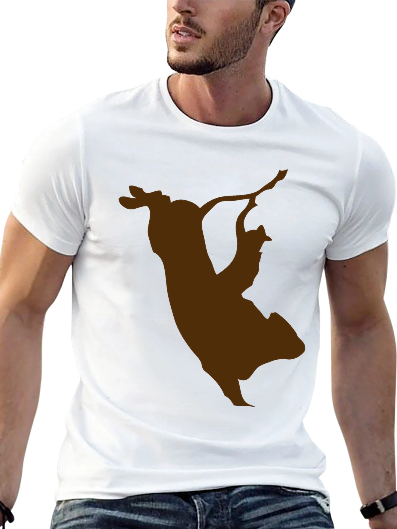 Unique Animal Silhouette Tee