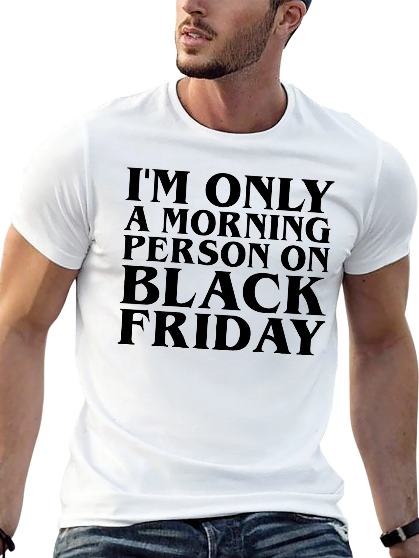 Black Friday Morning Person Graphic Tee