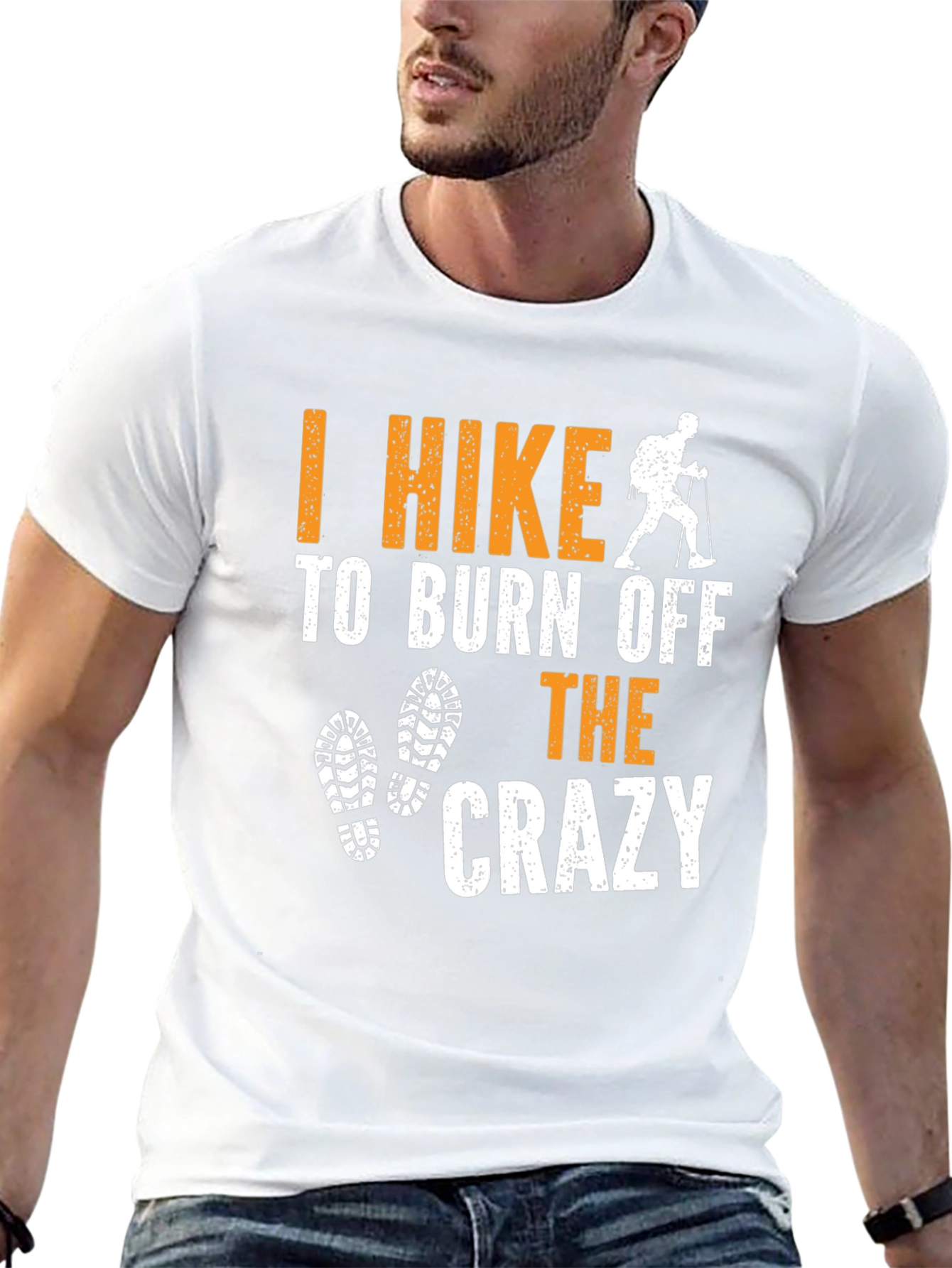 Hiking Graphic Tee - Burn Off The Crazy