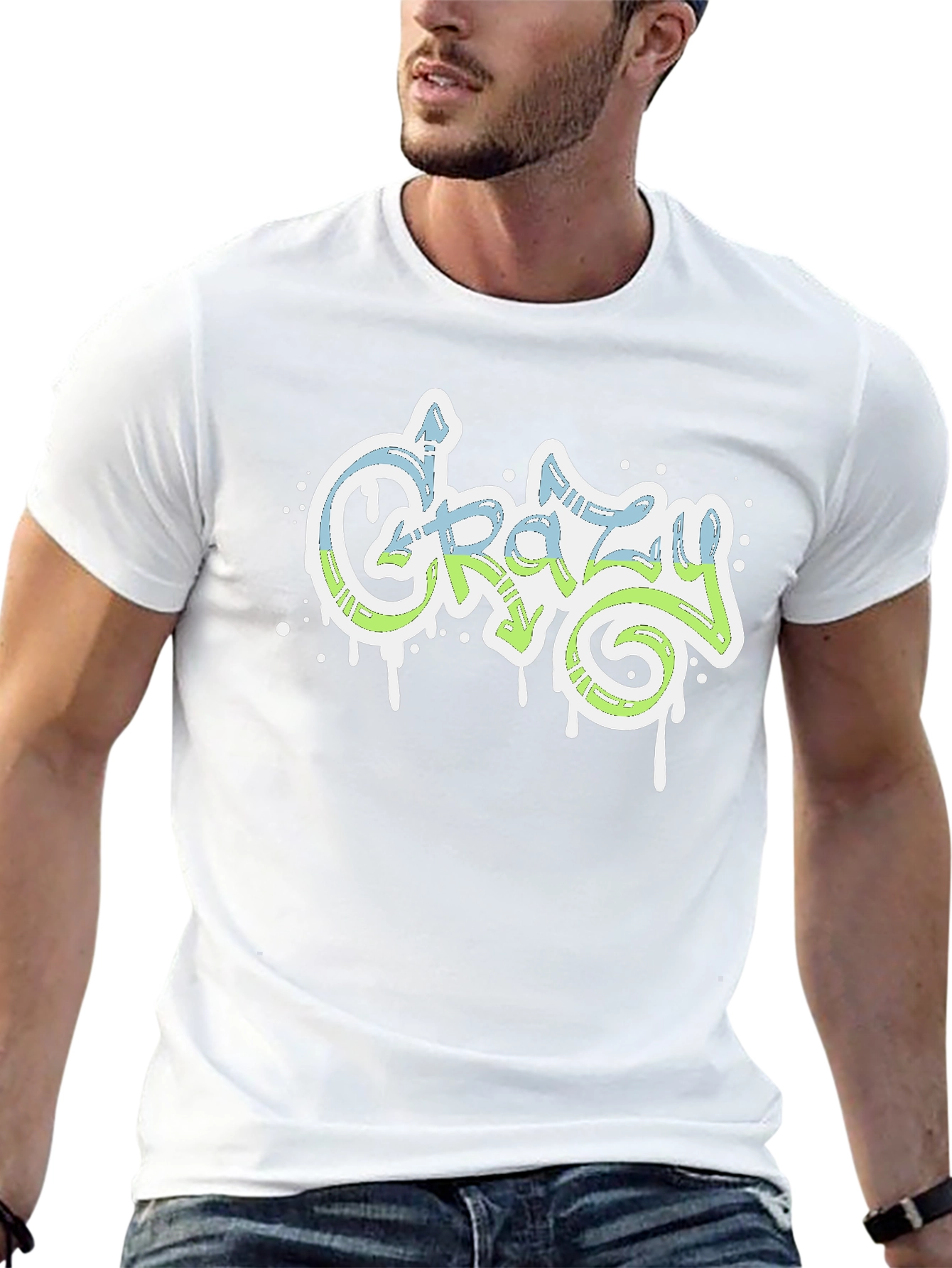 Crazy Graffiti Style T-Shirt