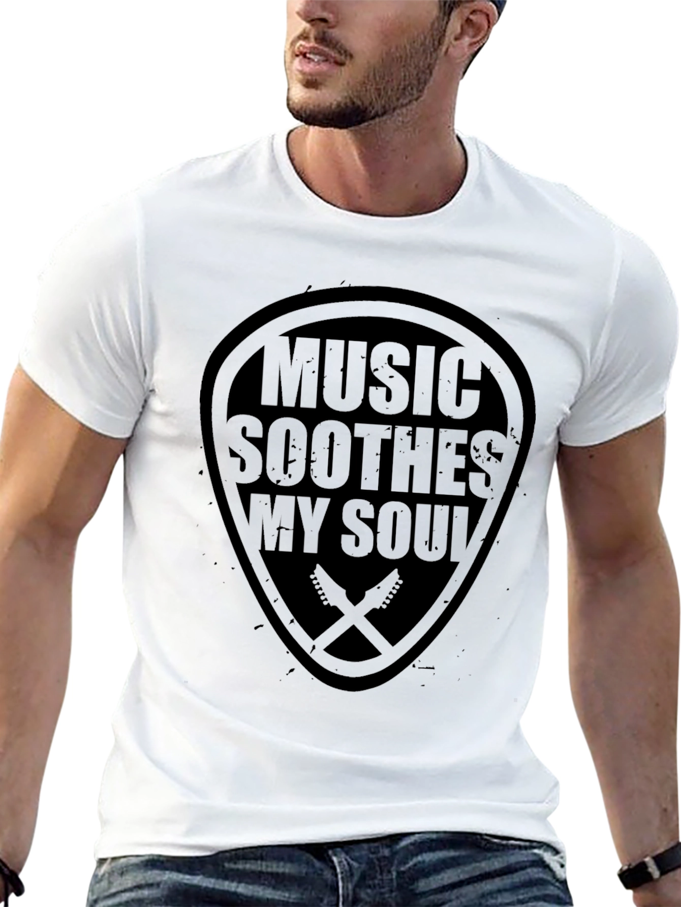 Music Soothes My Soul Graphic Tee