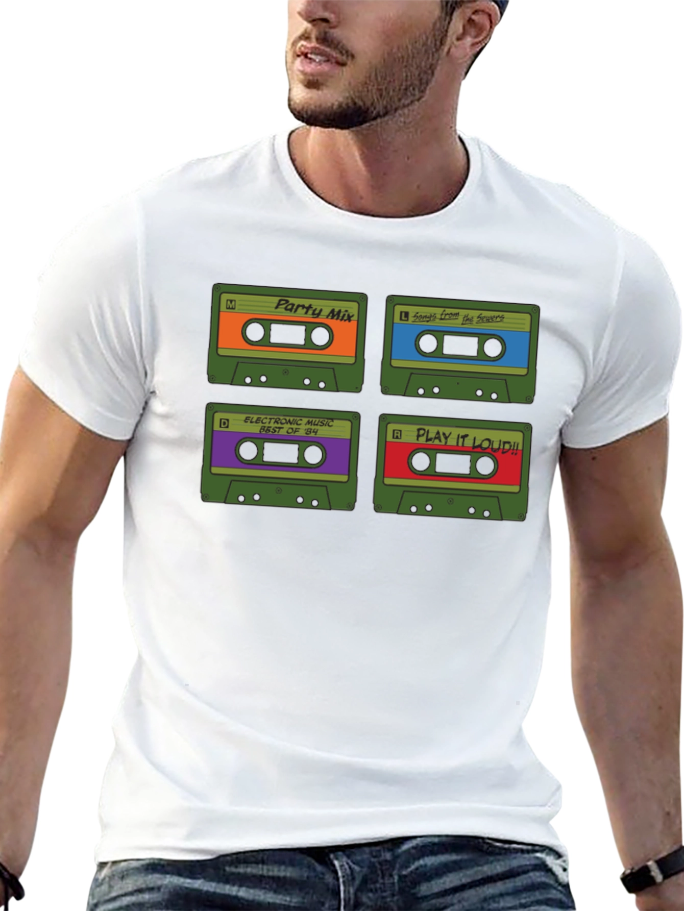 Retro Mixtape T-Shirt - 80s Music Lover Tee