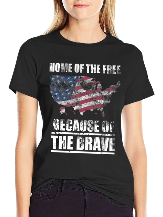 Home of the Free Patriotic T-Shirt